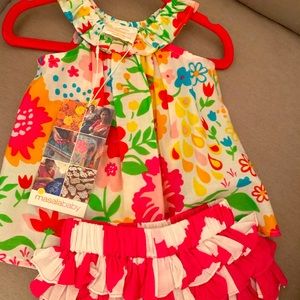 Masala Baby Dress & Bloomers